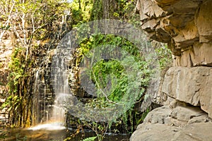 Waterfall in Botswana