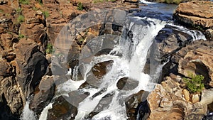 Waterfall at Bourke\'s Luck Potholes