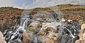 Waterfall at Bourke's Luck Potholes