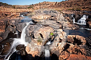 Waterfall at Bourke's Luck Potholes