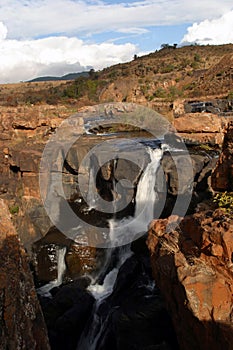 Waterfall at Bourke's Luck Potholes
