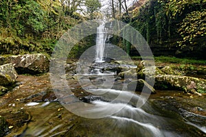 Waterfall in Brecon Beacons