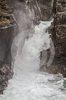 Waterfall in  Brostdalen