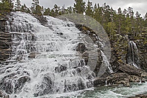 Waterfall in  Brostdalen