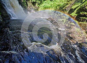 Waterfall at Bushkill Falls