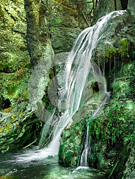 Waterfall in Butterfly valley