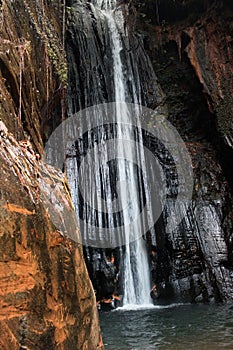 The Waterfall Cachoeira Capelao photo