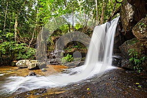 Waterfall in Cambodia