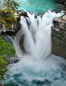 Waterfall, Canadian Rockies, Canada