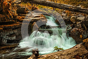 Waterfall canyon,Bulgaria