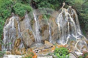 Waterfall in CatCat tourist area