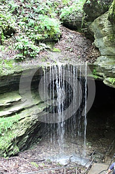 Waterfall at Cave Entrance