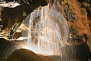 Waterfall in Cavern