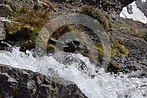 Waterfall Cerro Tronador- Patagonia Argentina