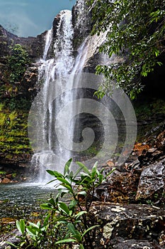 Waterfall Chapada dos Veadeiros Brazil