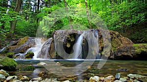 Waterfall in Cheile Nerei