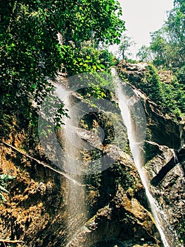 Waterfall in Chiang Mai in Thailand