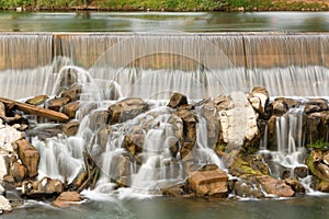 The waterfall that the City of Idaho Falls, Idaho is named after