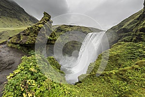 Waterfall and Cliff Long Exposure