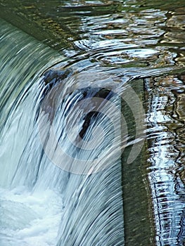 Waterfall close-up