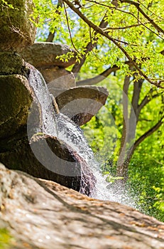 Waterfall close-up