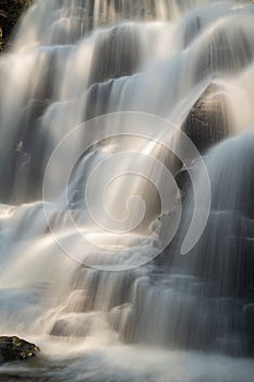 Waterfall close up at Yellow Branch Falls