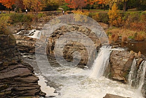 Waterfall closeup