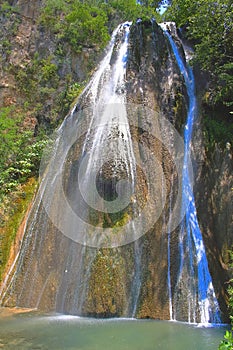 Waterfall cola de caballo in monterrey nuevo leon, mexico V