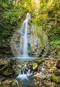 Waterfall in Corcovado National Park