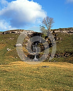 Waterfall, Cray, Yorkshire Dales.