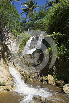 Waterfall on the Creek Fairies. Phan Thiet, Vietnam