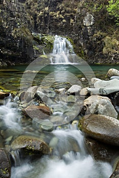 Waterfall, Cuillin Mountains, Isle of Skye , Scotland