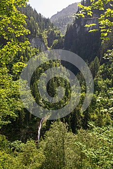 Waterfall at damuels, Raggal, Austria