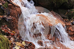 The waterfall of the David`s mill