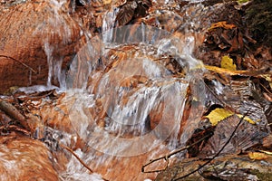 The waterfall of the David`s mill