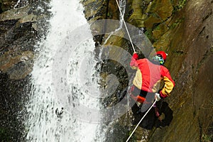 Waterfall Descent Canyoning Adventure