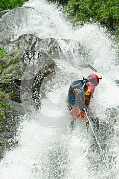 Waterfall Descent Canyoning Adventure