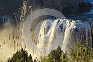 Wterfall. Shoshone Falls.Twin Falls, Idaho, USA.