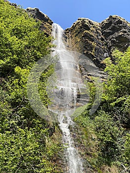 Waterfall Devil`s Chimney