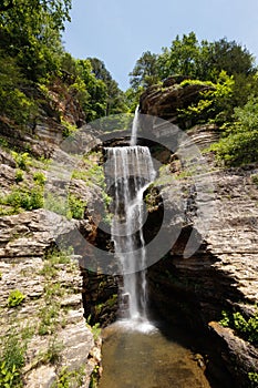 Waterfall at Dogwood Canyon
