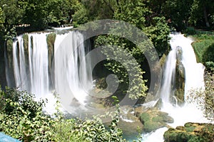 Waterfall of duden antalya 1 photo