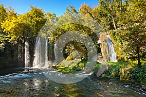 Waterfall Duden at Antalya Turkey