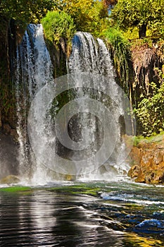 Waterfall Duden at Antalya Turkey