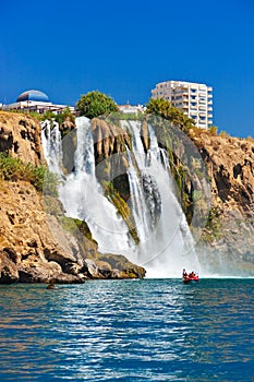 Waterfall Duden at Antalya Turkey