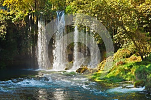 Waterfall Duden at Antalya Turkey