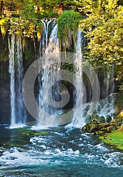 Waterfall Duden at Antalya Turkey