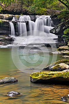 Waterfall on Dunloup Creek