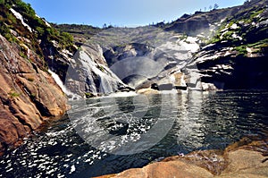 Waterfall of ezaro