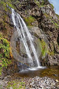 waterfall, FajÃ£ dos Bodes waterfall-SÃ£o Jorge Island-Azores-Portugal photo