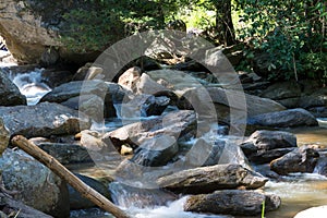 Waterfall and forest at Chiang Mai, Thailand